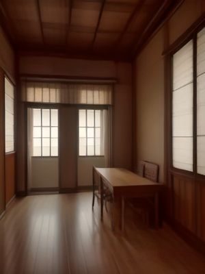 折原由佳里影视作品剧照，室内场景自然光线下的日本女演员侧颜，氛围感强